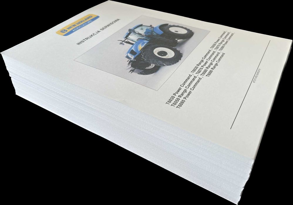 Instrukcja napraw po POLSKU- NEW HOLLAND do serii: T6030#T6070