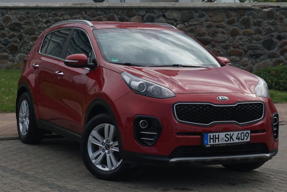 Kia Sportage SPORTAGE 1.6 T-GDI 177KM Bezwypadkowy, Bogate wyposażenie 105tys km
