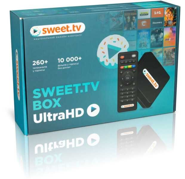 Мультимедійна приставка для інтернет оператора SWEET TV.