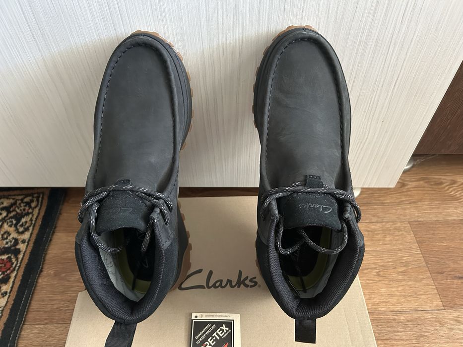 Мужские Ботинки Clarks Nubuck Aнглия.44-45