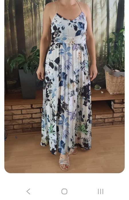 Piekna dluga maxi sukienka next 40