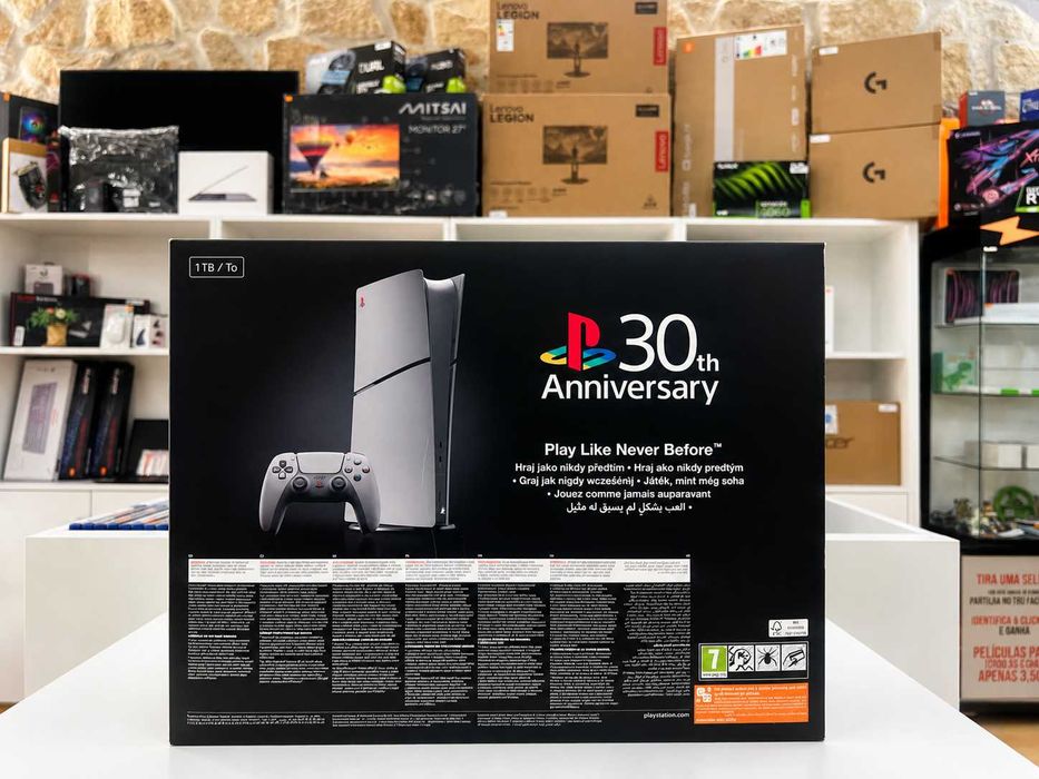PS5 Digital Edition 30th Anniversary Limited Edition 1TB – Novo Selado