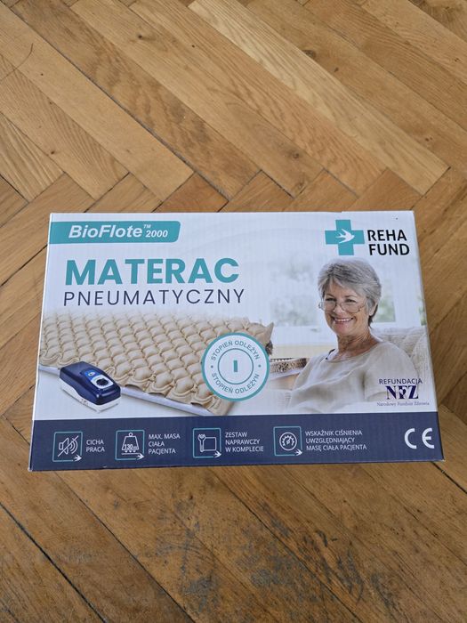 Materac pneumatyczny przeciwodleżynowy BioFlote 2000