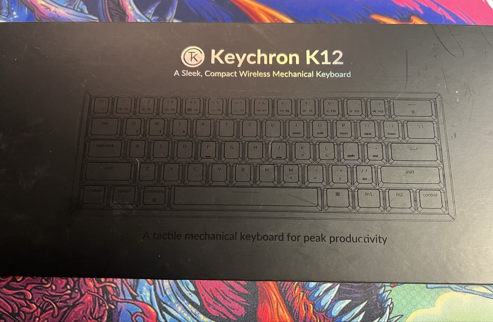 Keychron K12 G3 60% механічна клавіатура Bluetooth  Wireless
