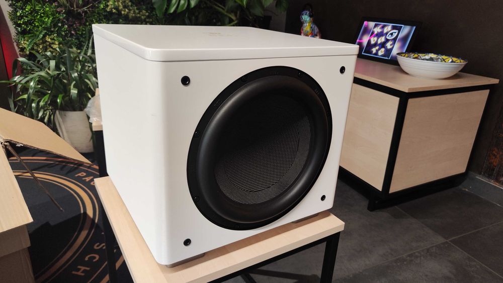 REL HT/1205 Mk II – Biały Subwoofer aktywny Powystawowy | Gwarancja