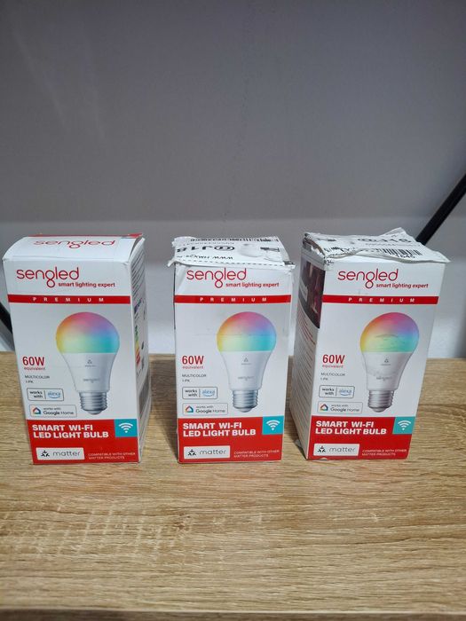 3x Nowe Żarówka LED Sengled Smart WiFi E27 9 W