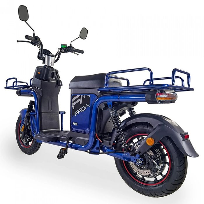 ‼️Электроскутер FADA FLIT Crosser MAX SUPER Мопед Велосипед ГРУЗОВОЙ