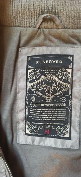 Cienka męska kurtka Reserved
