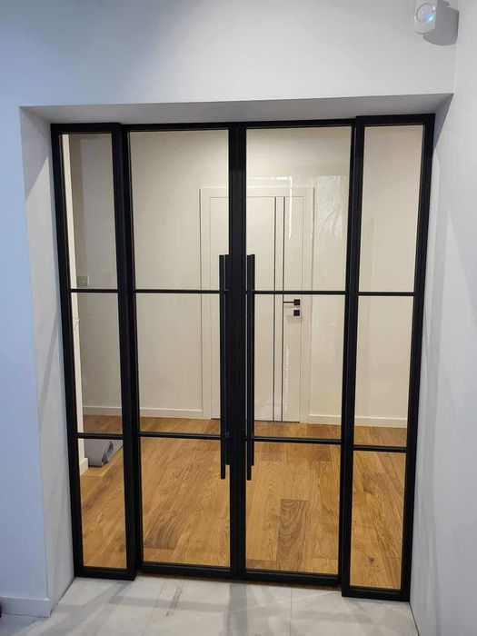 Drzwi Loft - jakość wykonania PREMIUM - każdy układ szprosów-na wymiar