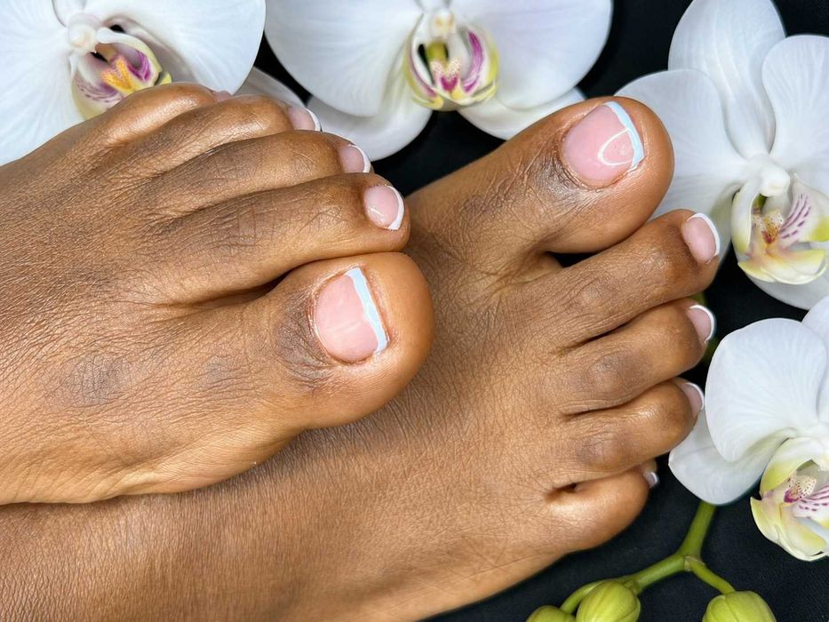Spa dos Pés Completo com Verniz Gel  Faro