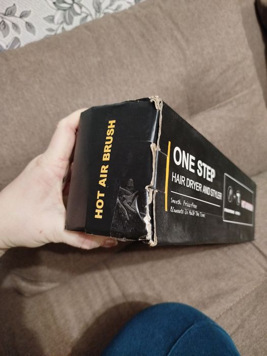 Hot air brush...