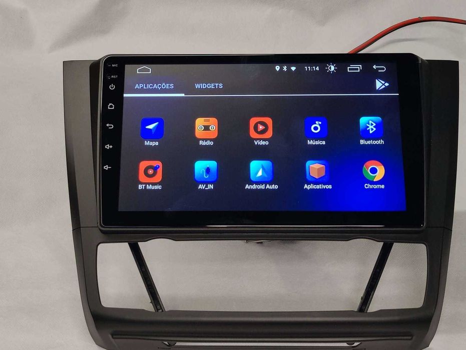 BMW Série 1 E87 E81 E82 E88 Rádio Android CarPlay GPS 9"