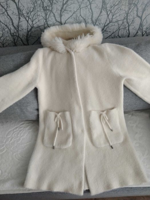 Alpaka śmietanka z futerkiem