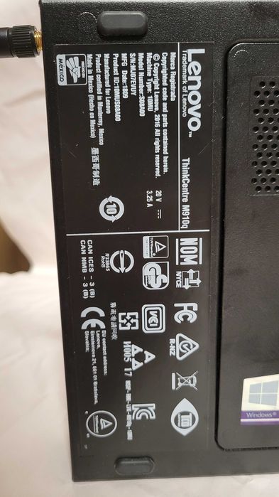 Мини ПК Lenovo M910q i5-6500T 4 ядра WiFi 8gb 128Gb SSD NVME неттоп