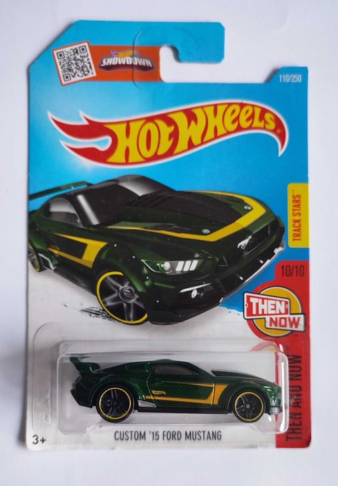 Hot Wheels - Custom '15 Ford Mustang / HW Then And Now / Długa karta