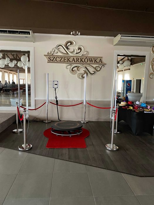 Fotobudka 360 napisy led telefon życzeń fontanna czeko WOLNE TERMINY!