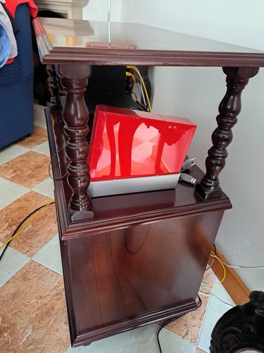 Móvel TV madeira Mogno