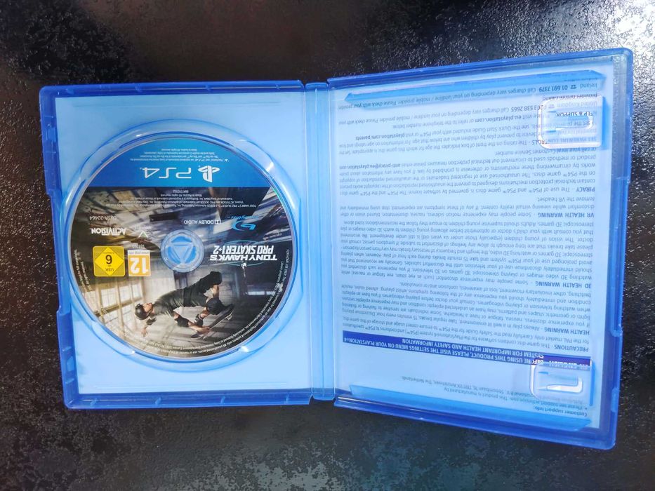 Tony Hawk's Pro Skater 1 + 2 PS4 Angielska wersja gry - brak PL