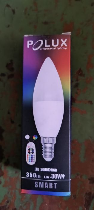 Żarówka LED kolory