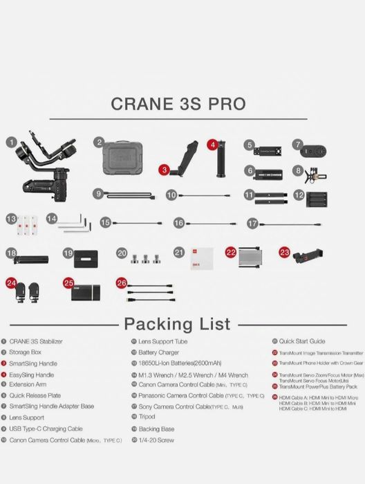 Kit Zyhun crane 3 s pro