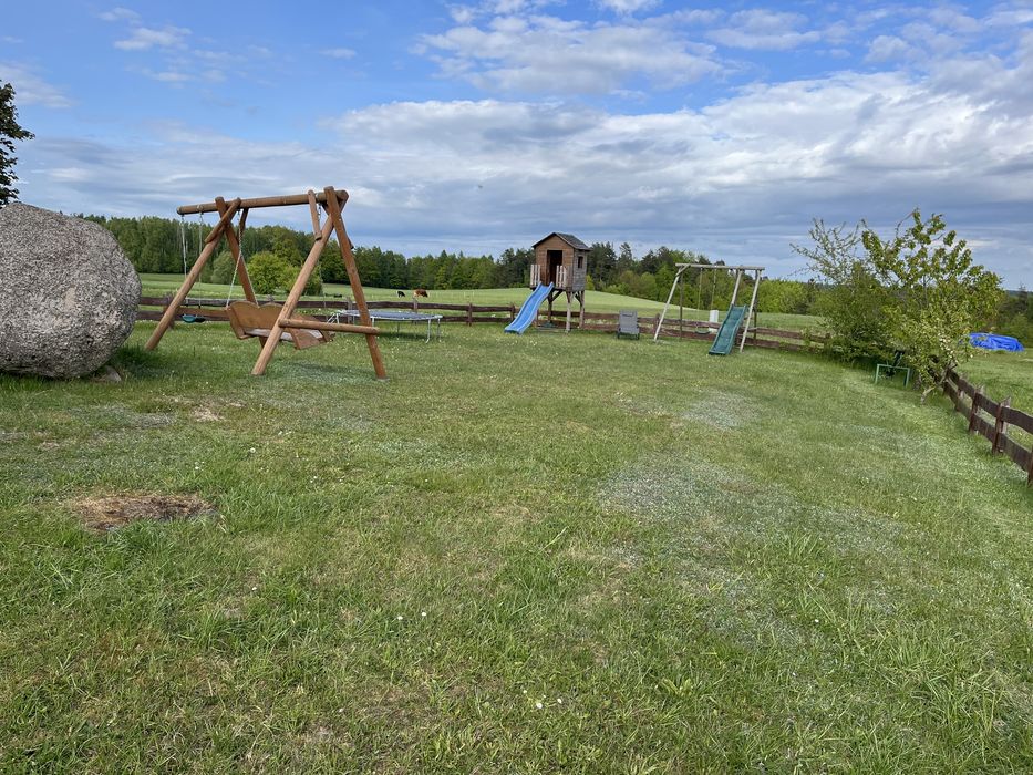 Dom na Kaszubach z balią