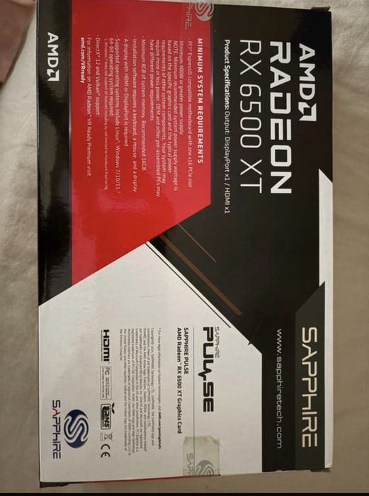 Placa Grafica RX 6500 4GB