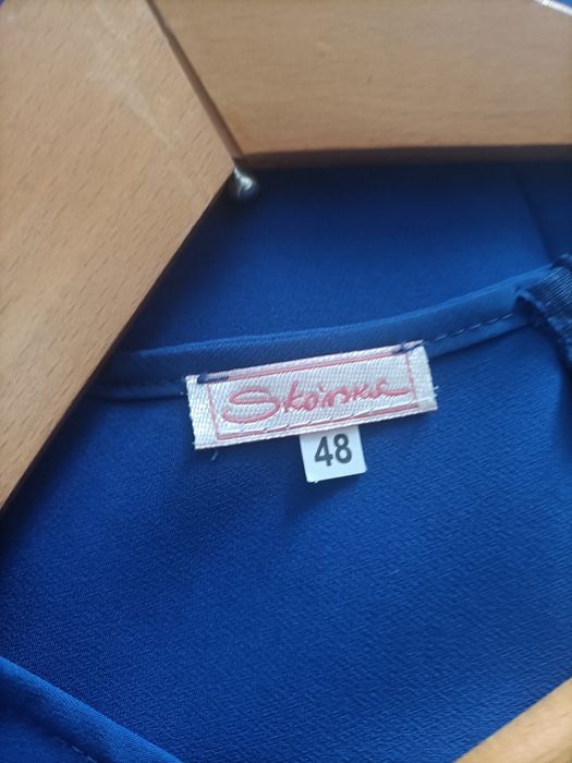 Sukienka chabrowa Skórska