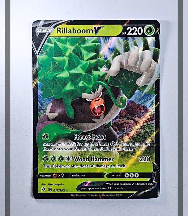 Rillaboom V 017/192 Promo Pokemon ENG-NM