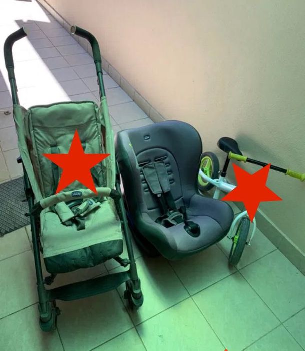 Cadeira de bebé (Chico)