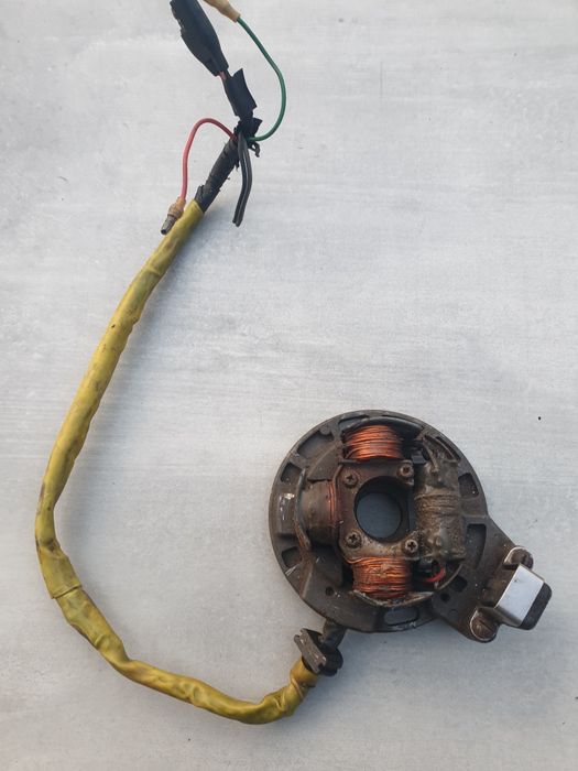Suzuki RM RMX 250/93 stator głowica ośka zacisk stator skrzynia zacisk pompa cewka wał Kiwak wałek