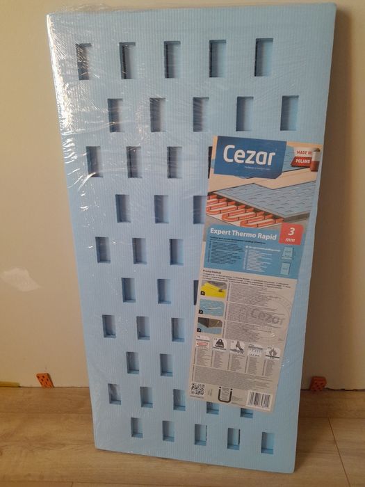 Podkład pod panele na ogrzewanie podłogowe 20m2