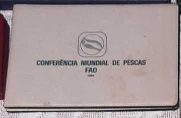 Moeda dedicada à Conferência Mundial de Pescas (1984)