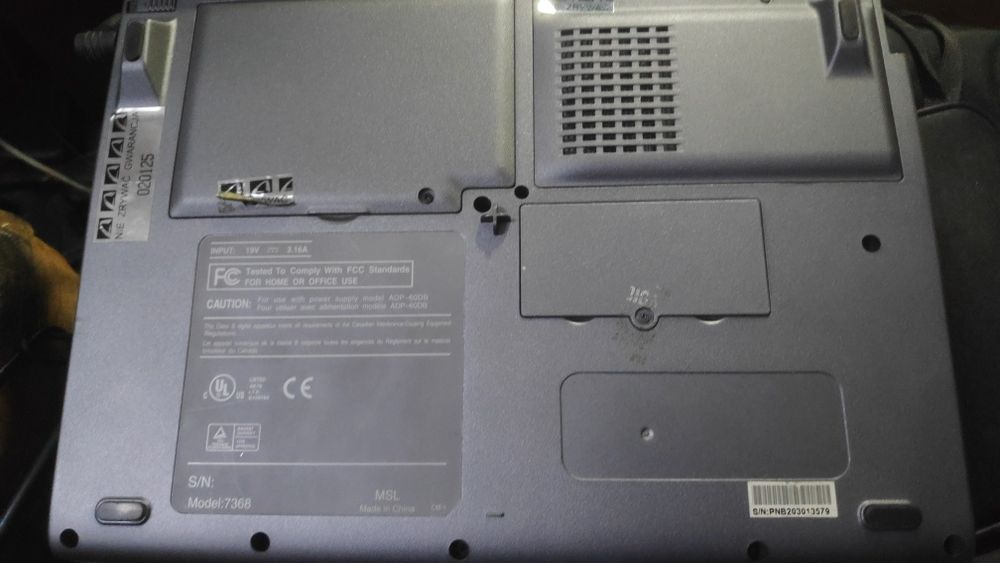 Stary laptop Actina 7368 DZIAŁA