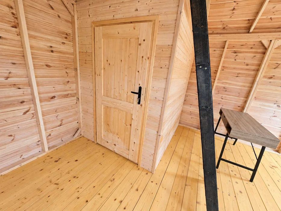 Domek drewniany Nowoczesna STODOŁA 25m² – dostępne od ręki, PROMOCJA -10%