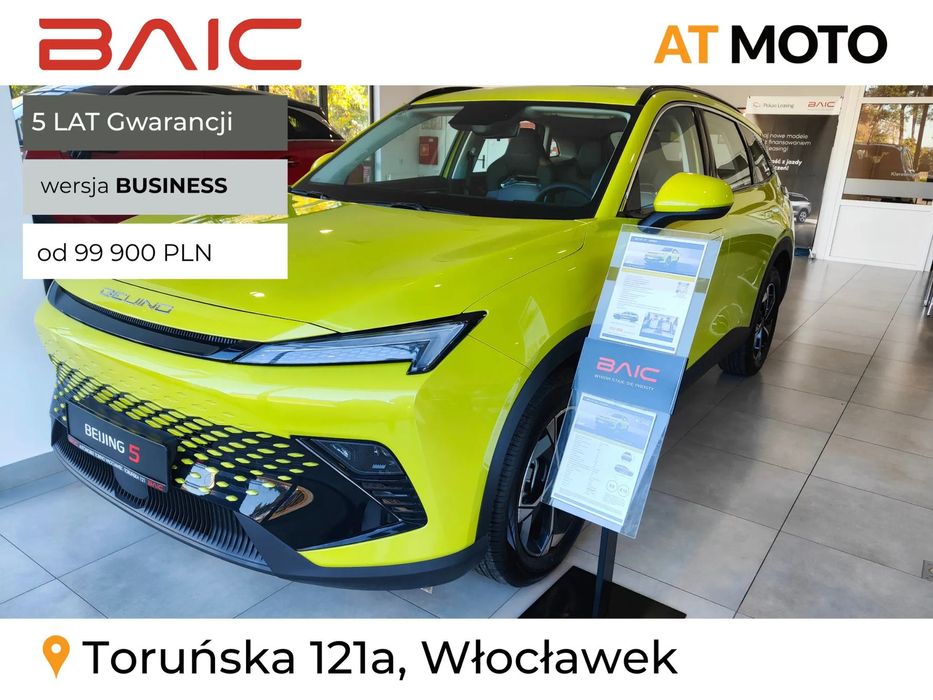 BAIC 5 Baic Beijing 5 wersja BUSINESS