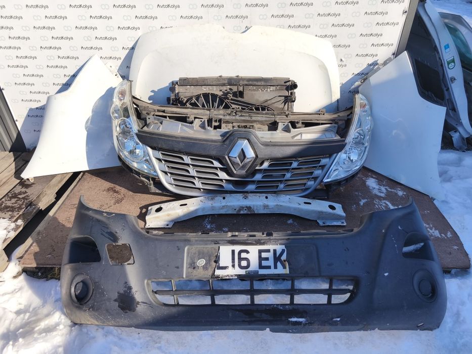 Renault Master III Бампер фара крило капот Рено Мастер 2010- Комплект