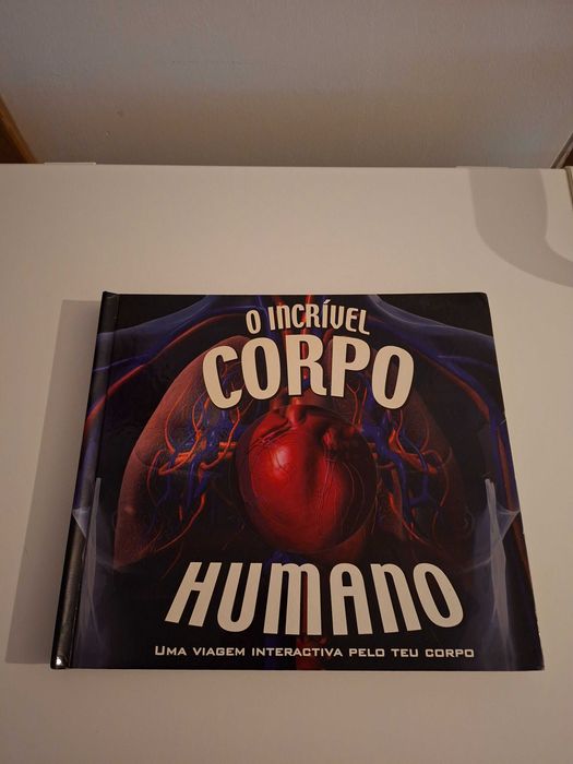 Livro "O Incrível Corpo Humano" para jovens