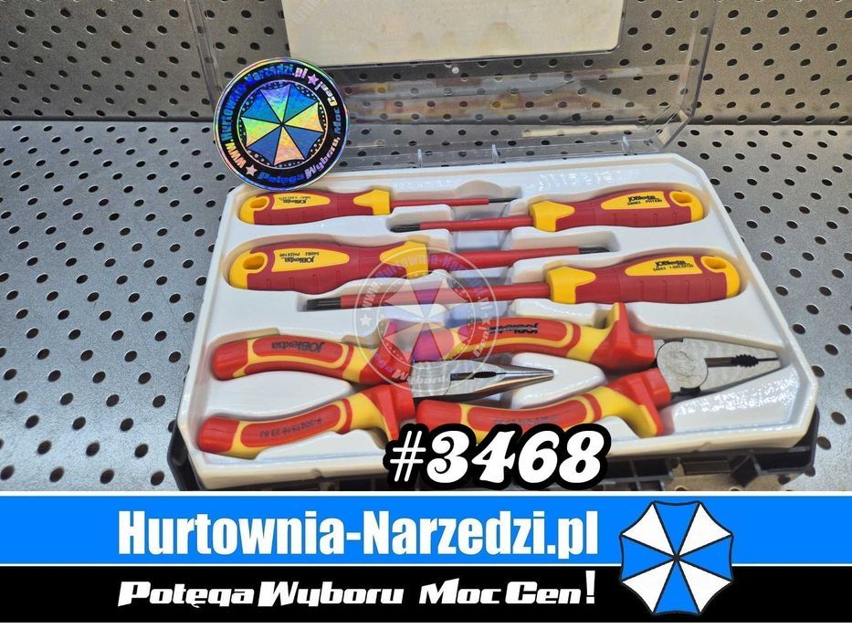 VDA Narzędzia dla elektryka śrubokręty izolowane kombinerki izolowane