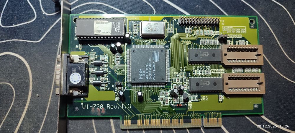 Відеокарта cirrus logic cl - gd5434 - hc - d