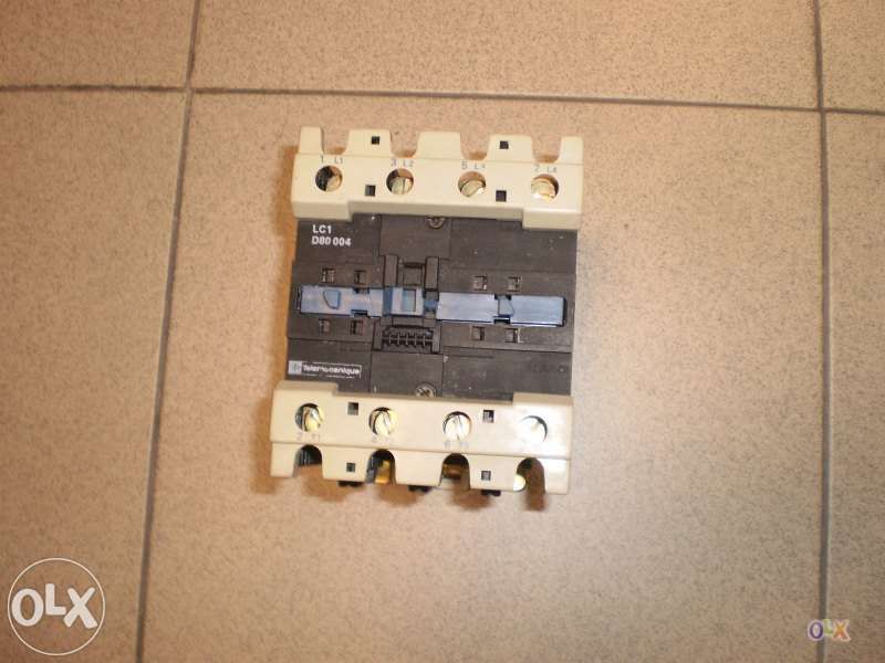 Contactor eléctrico difrencial TELEMECANIQUE LC1 D80 004