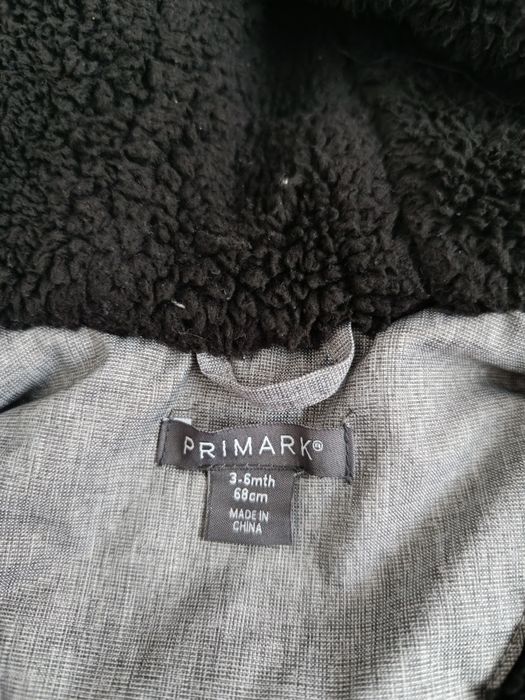 Kurtka zimowa dla chłopca 3-6 m r. 68