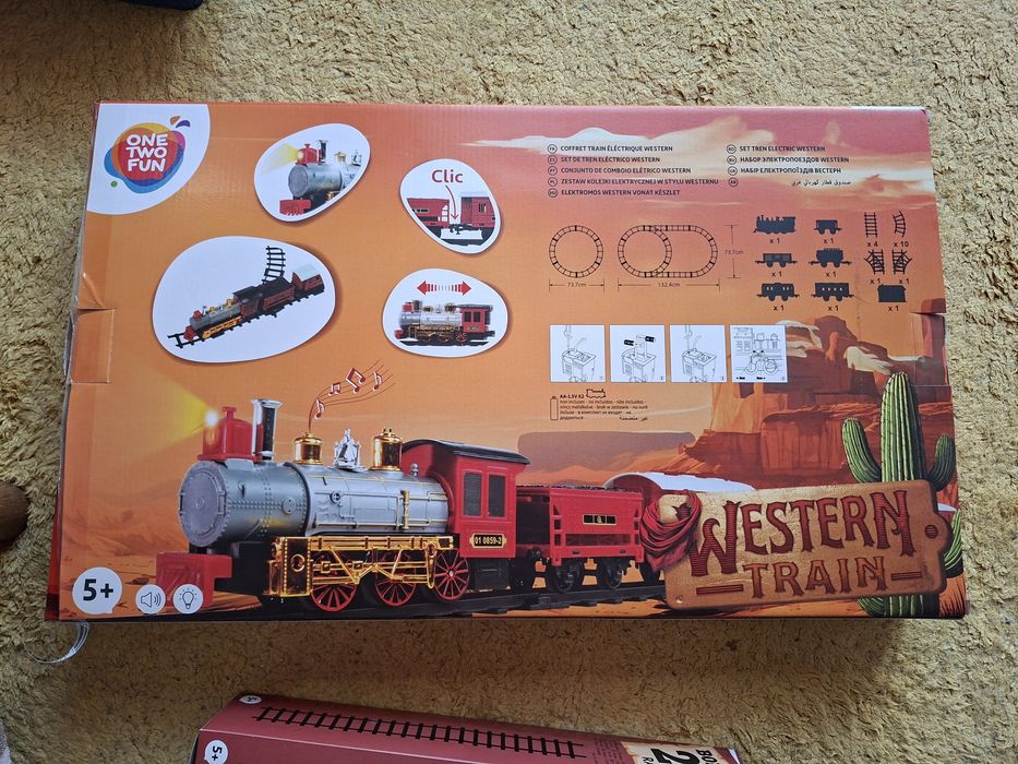 Comboio elétrico western train