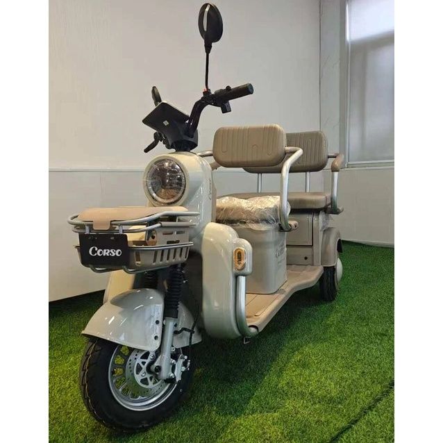 Трицикл Corso «TENSO»  1500W,  72V 30Ah літій-залізо-фосфатний,