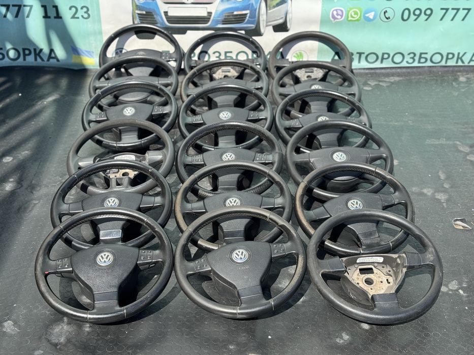 руль passat b6 golf 5 caddy touran руль кермо мультируль пассат б6