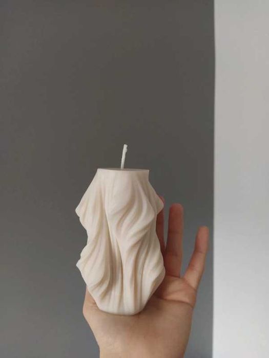 Vela swirl, ondulada