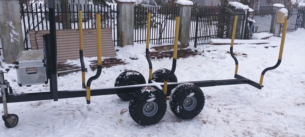Przyczepa do traktora/ quada tandem