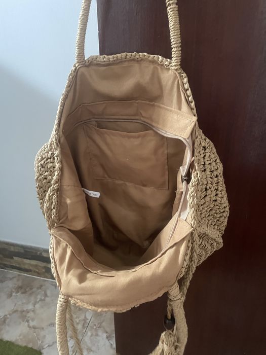 Mala de senhora Rafia