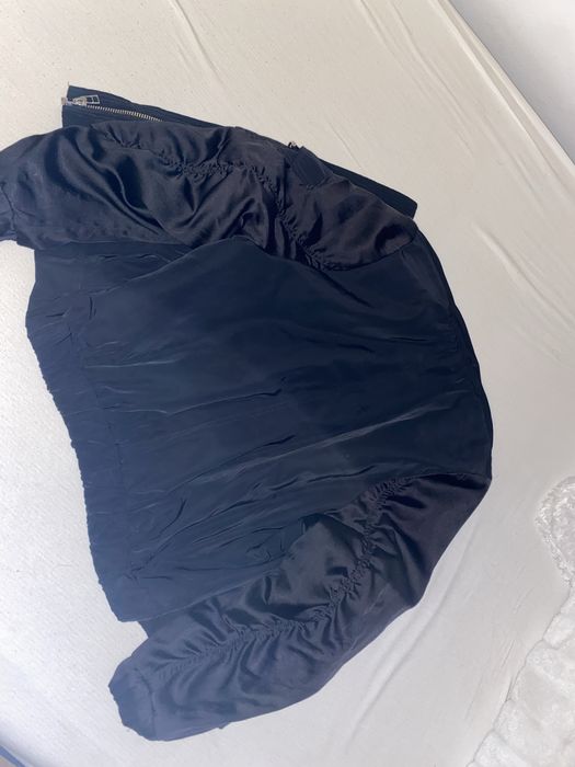 kurtka bomberka czarna h&m