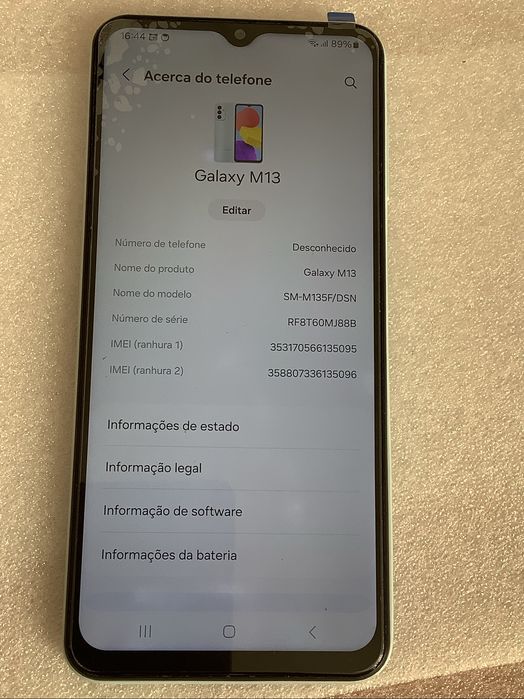 Samsung Galaxy M13 SM-M127F de 128GB