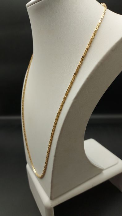 Nowy Złoty Łańcuszek królewski pełny 585 13,35 g.